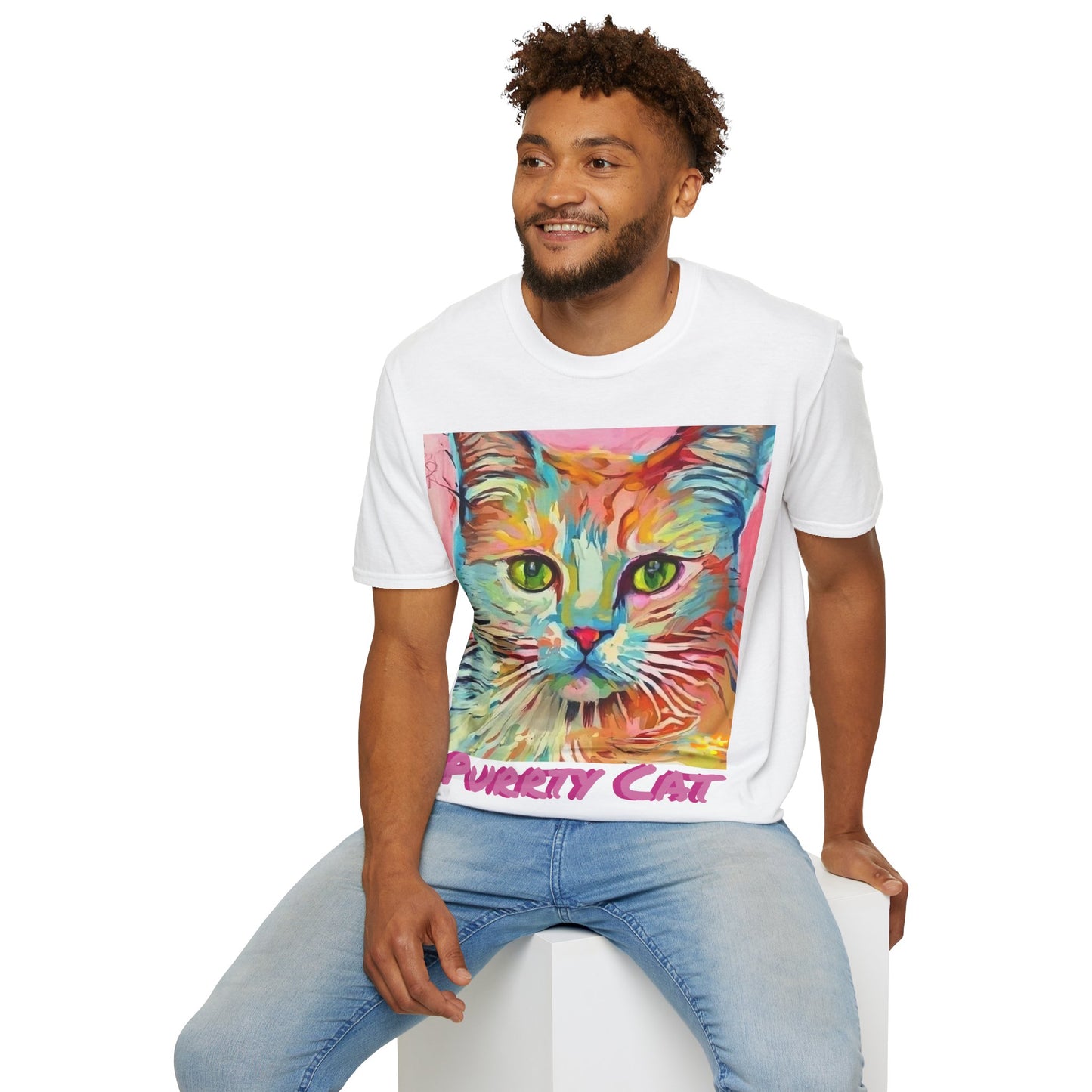 Purity Cat T-shirt Gift Feline Love Shirt Cat Lady Gift