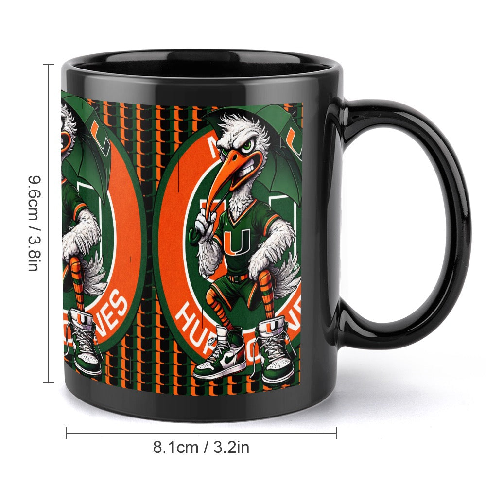 Hurricanes UM University of Miami Cotton Slippers | Miami Football House Shoes