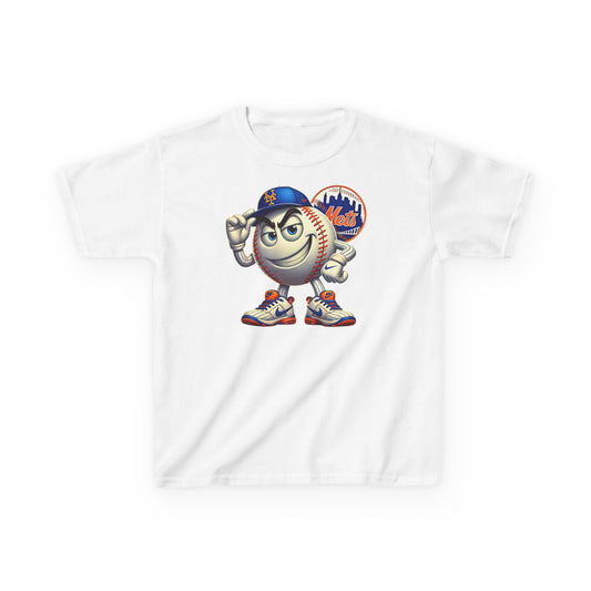 NY Mets Kids Heavy Cotton™ Tee Sports