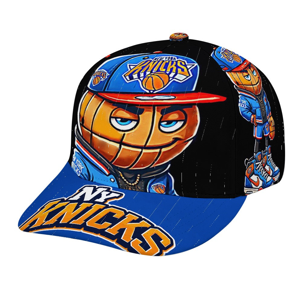 New York Knicks Basketball Cap Trucker Hat, Knicks Fan Baseball Hat