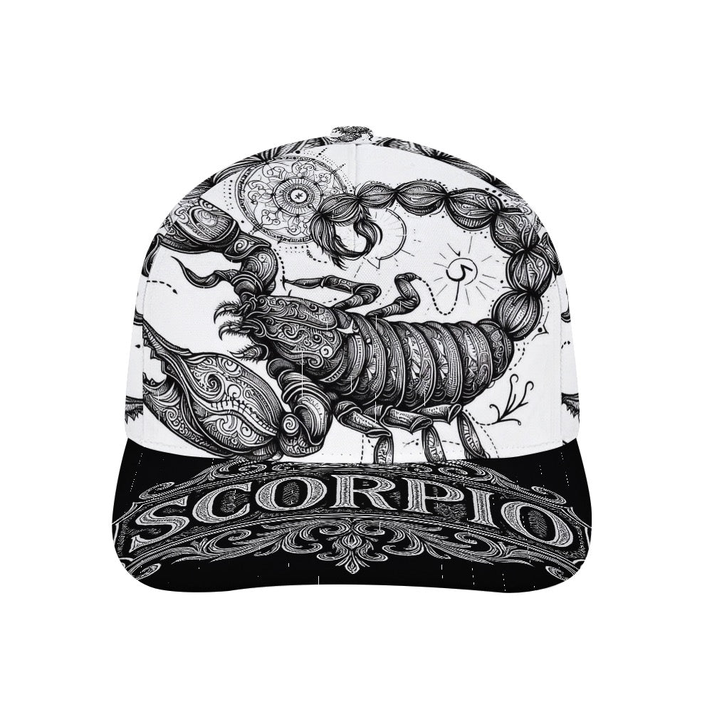 Scorpio Zodiac Trucker Hat, Scorpio Baseball Cap, Astrology Hat, Scorpio Gift