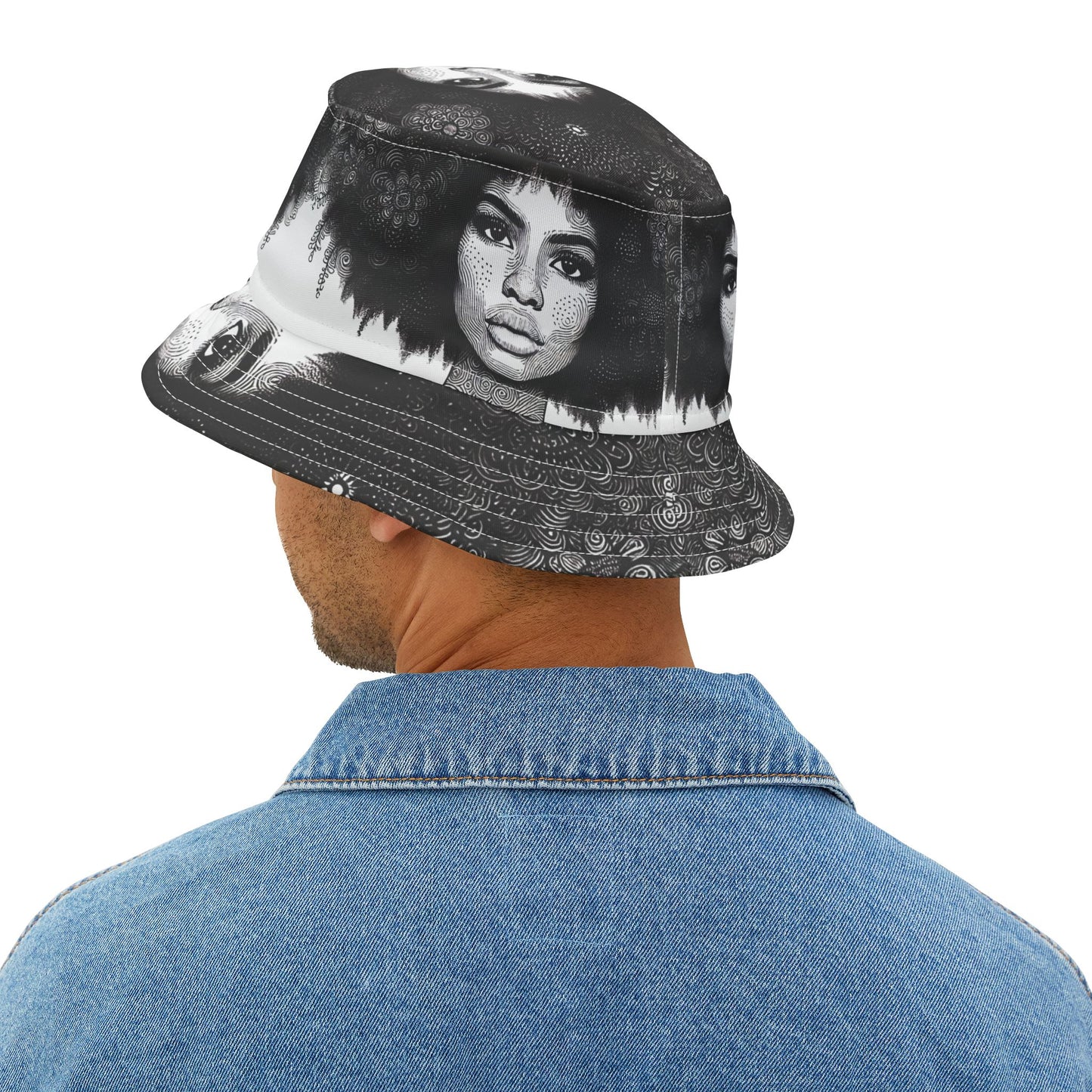 Bucket Hat African American Woman Gift