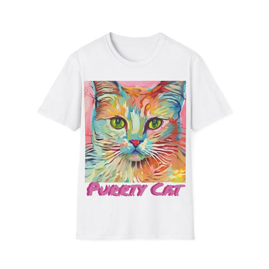 Purity Cat T-shirt Gift Feline Love Shirt Cat Lady Gift