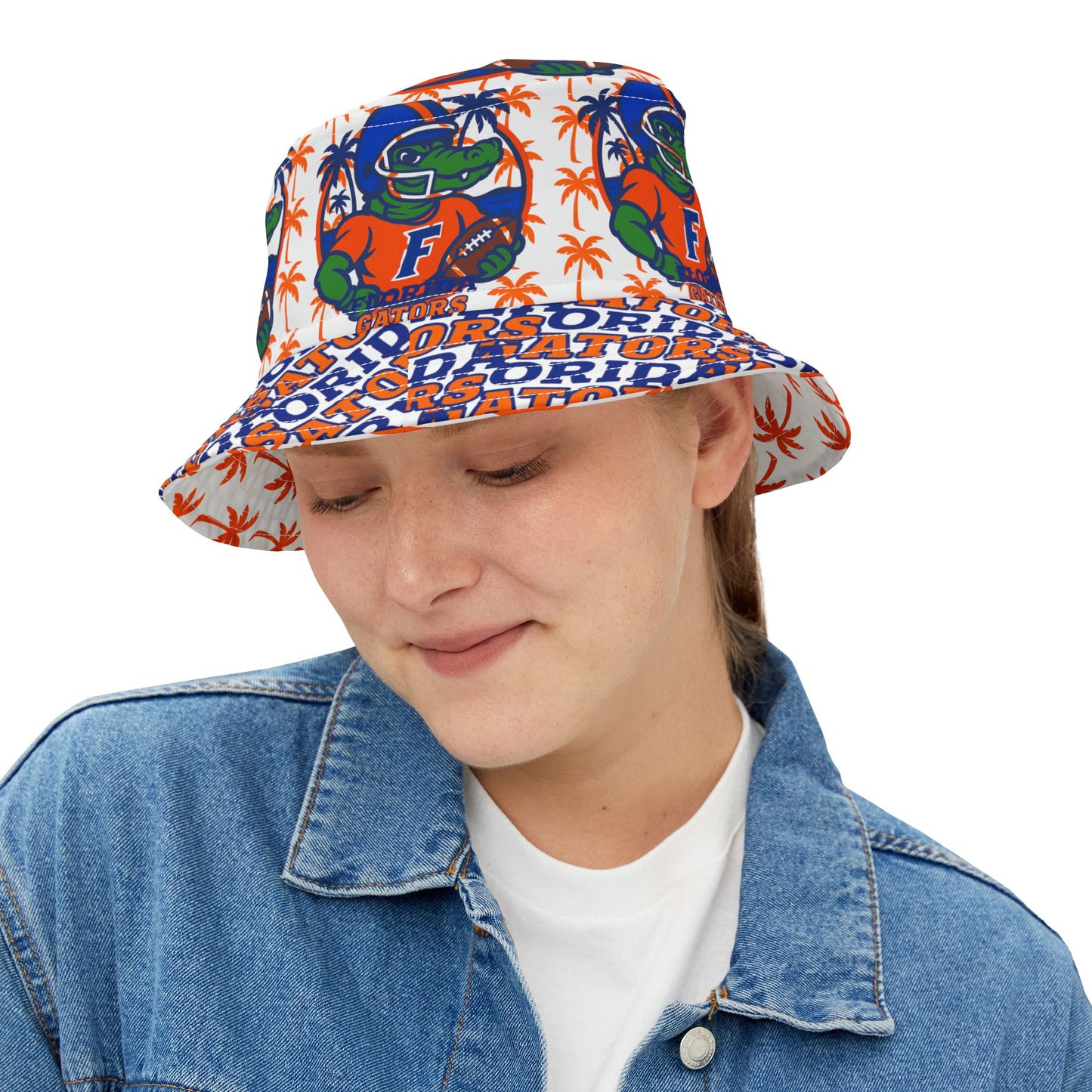 Florida Gators Bucket Hat Football Team Miami Gift for Him Sports Fan