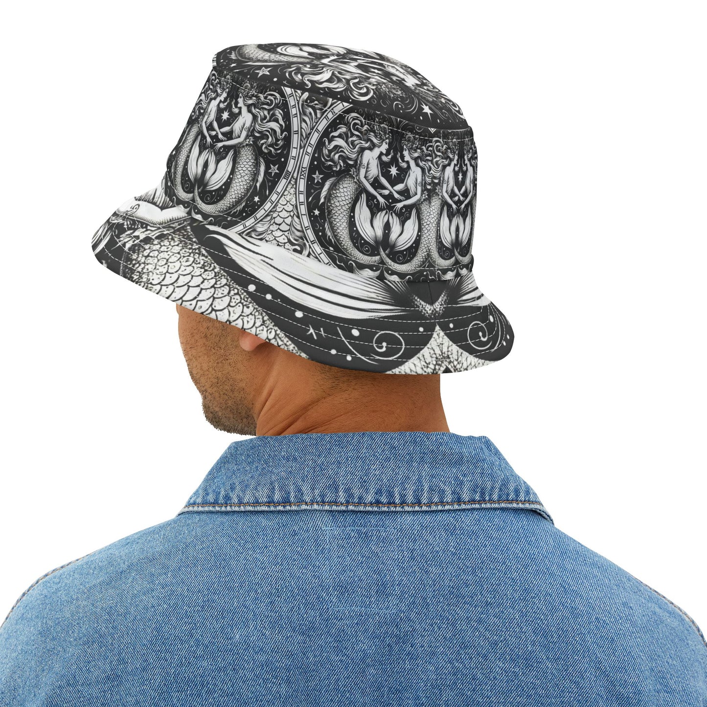 Mermaid Bucket Hat Criptids Fantasy