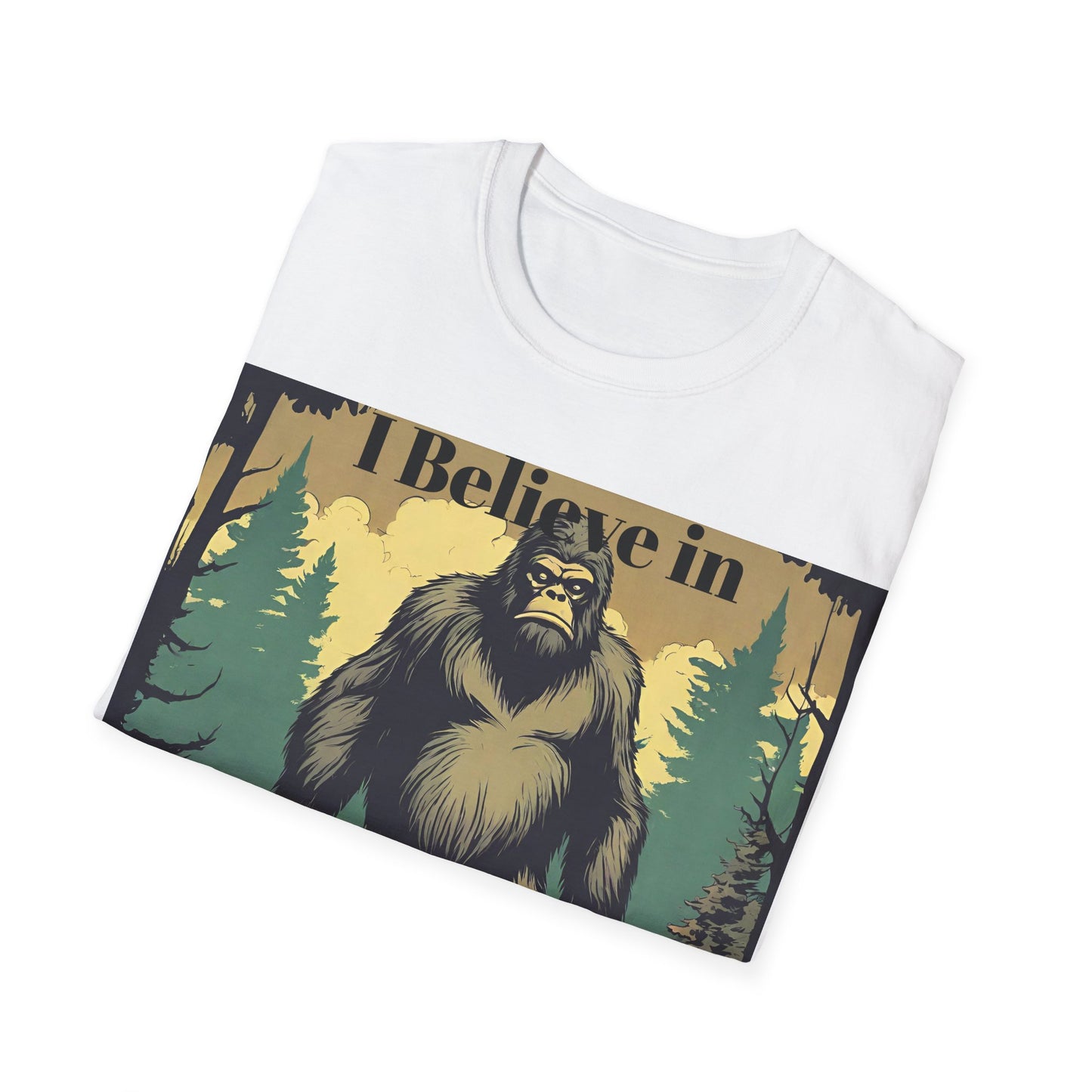 Bigfoot T-shirt Sasquatch Cryptids Shirt Gift Dad Mom Yeti Father Gift Son Boyfriend Wife