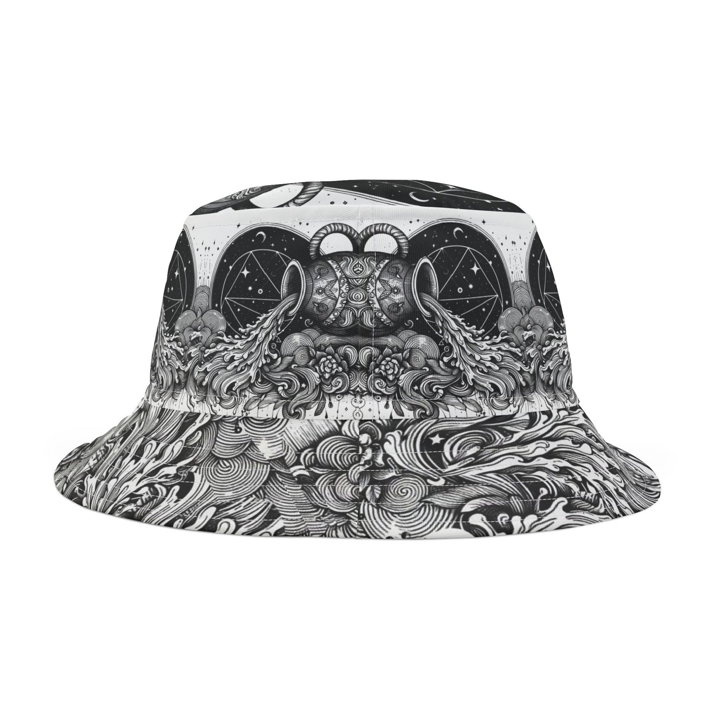 Aquarius Bucket Hat Gift Zodiac Friend Daughter Sister Unisex