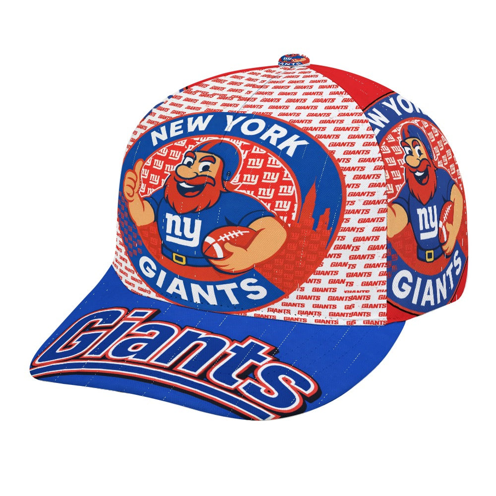 NY Giants Baseball Cap Trucker Hat – Unisex Football Fan Hat