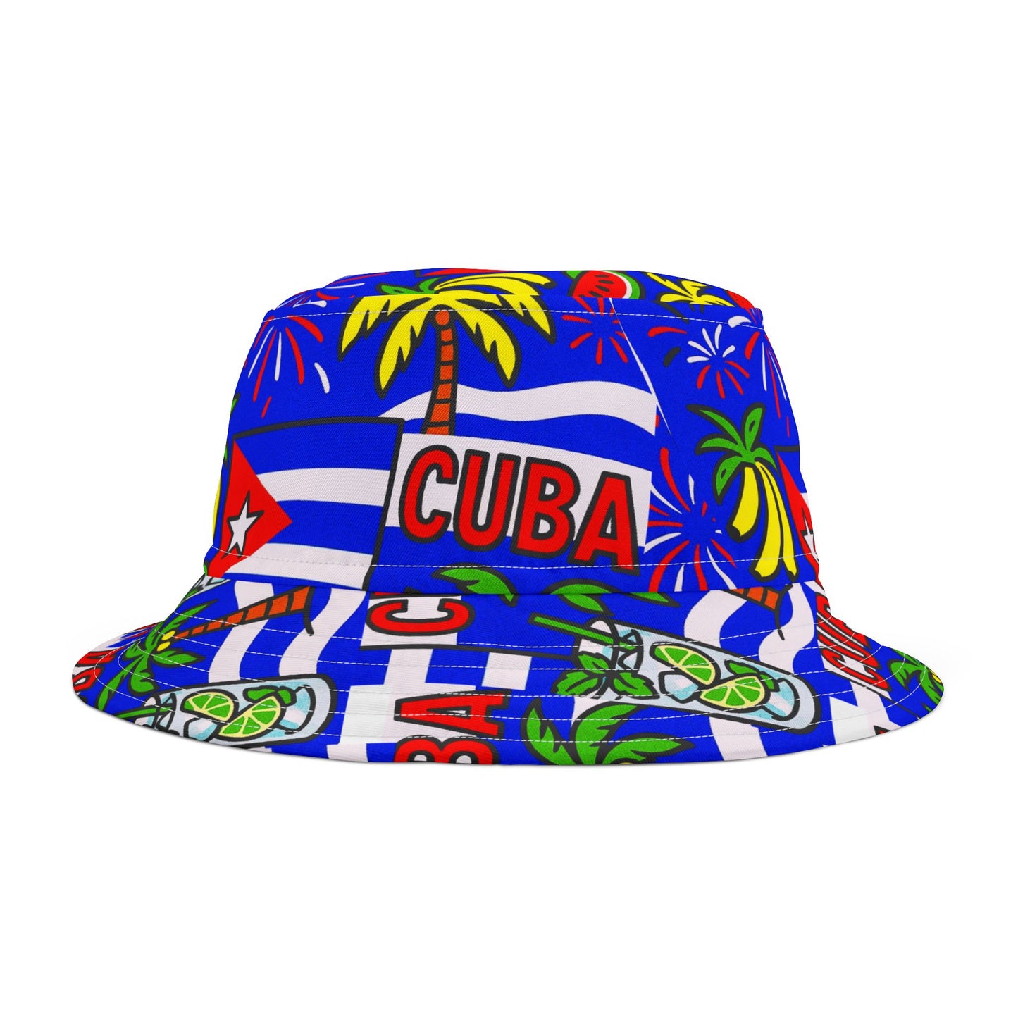 Bucket Hat Cuba Cuban Gift for Him Her Country