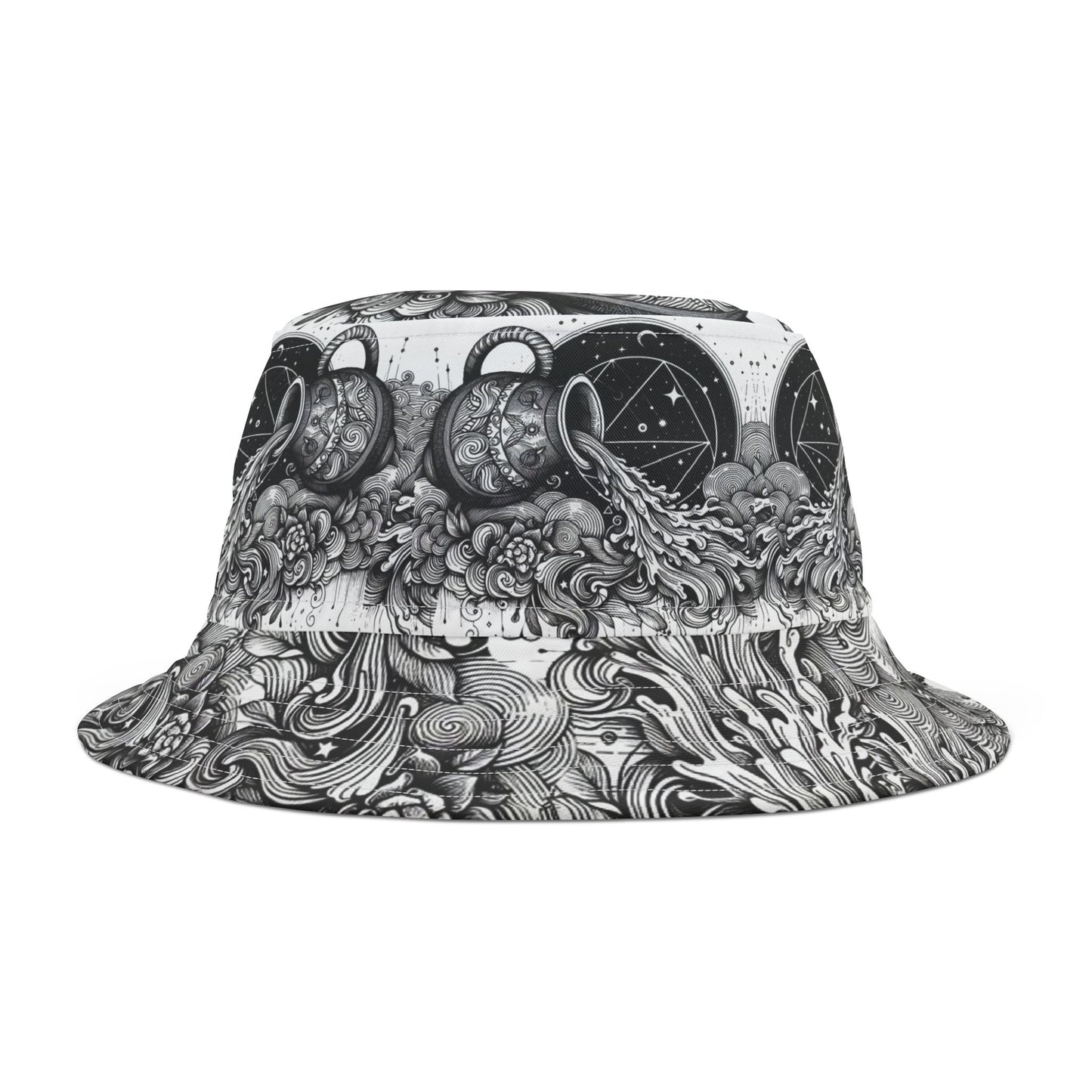 Aquarius Bucket Hat Gift Zodiac Friend Daughter Sister Unisex