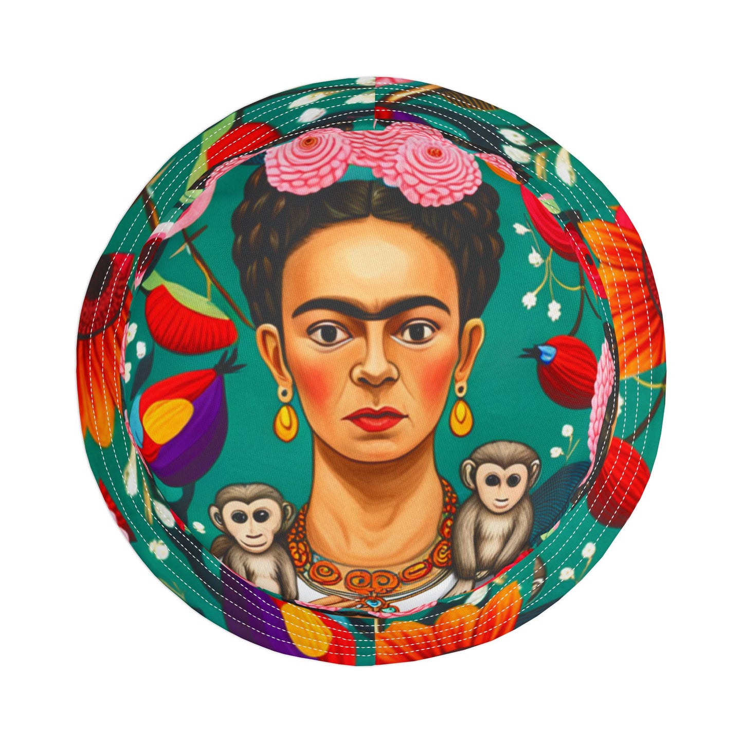 Frida Kahlo Bucket Hat Mexican Artist Gift Birthday Christmas Daughter Mother Sister Friend