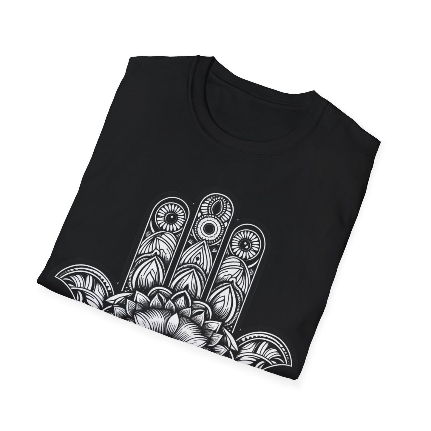 Hamsa T-Shirt Spiritual Monkey Tee Gift Funny Top Boho Summer
