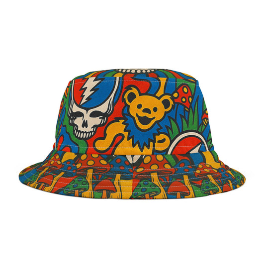 Great Dead Bucket Hat Musician Hippy Gift 1980’s