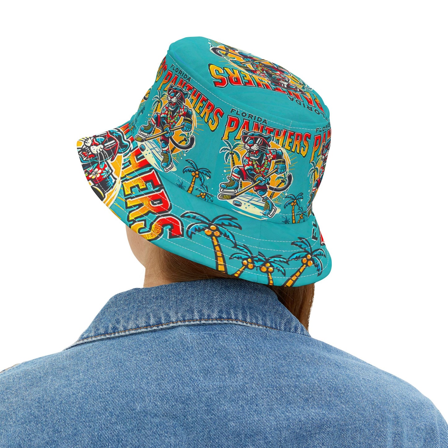 Panthers Hockey Bucket Hat Sports Fan Gift Unisex