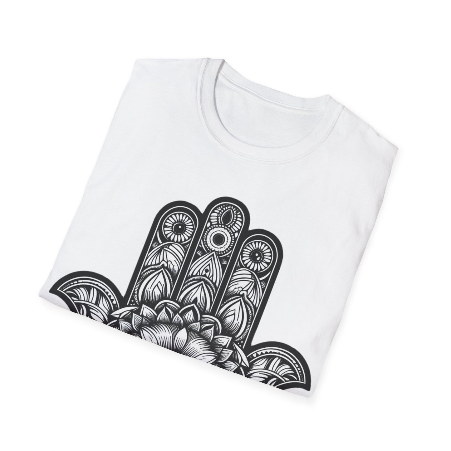 Hamsa T-Shirt Spiritual Monkey Tee Gift Funny Top Boho Summer