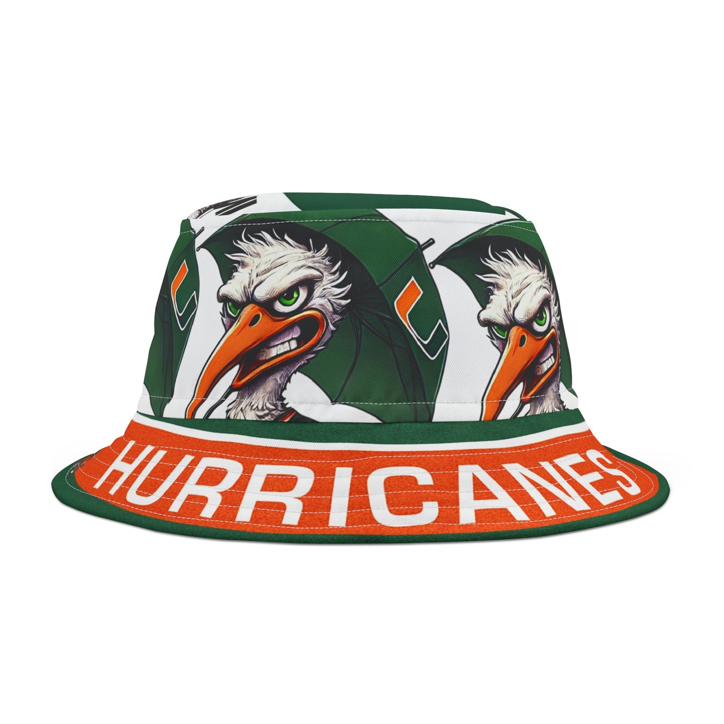 Miami University Hurricanes Bucket Hat Sports Team Fan Gift for Him Her