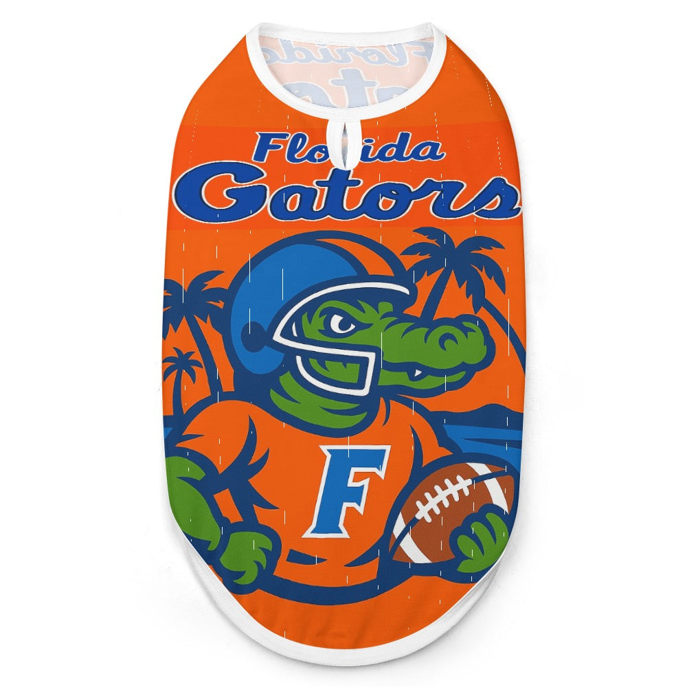 Florida Gators Pet Vest, University of Florida Dog Shirt, Gators Dog Apparel