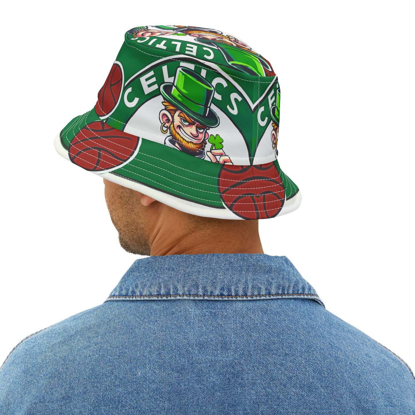 Boston Celtics Bucket Hat Basketball Fan Unisex Gift