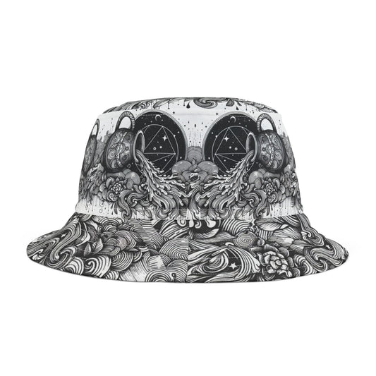 Aquarius Bucket Hat Gift Zodiac Friend Daughter Sister Unisex