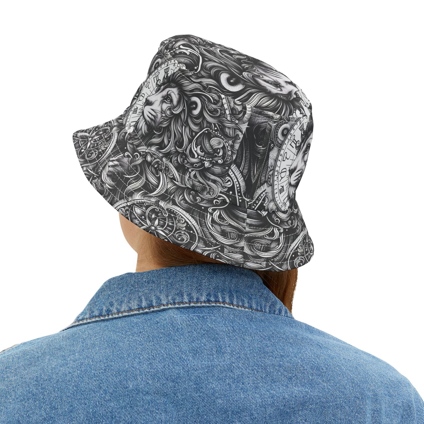 Leo Bucket Hat Gift Zodiac Friend Daughter Sister Unisex