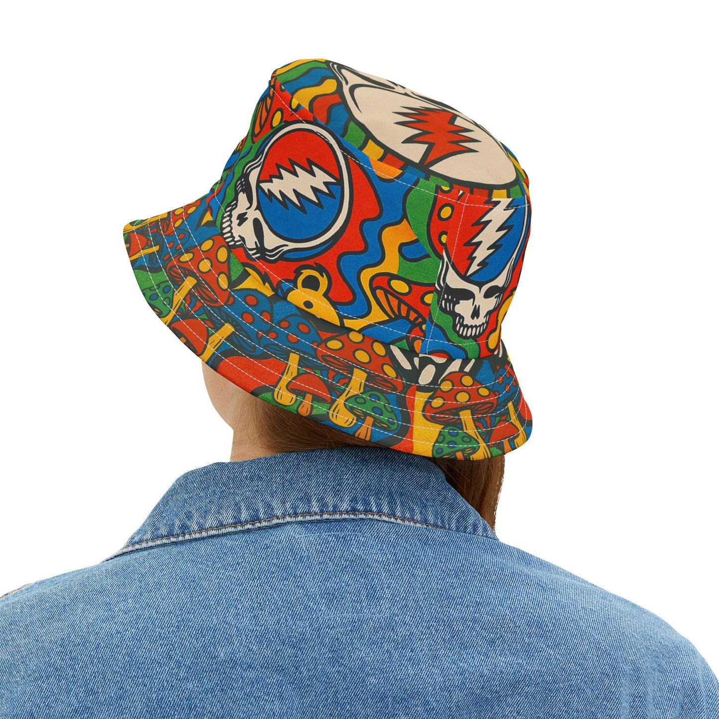 Great Dead Bucket Hat Musician Hippy Gift 1980’s