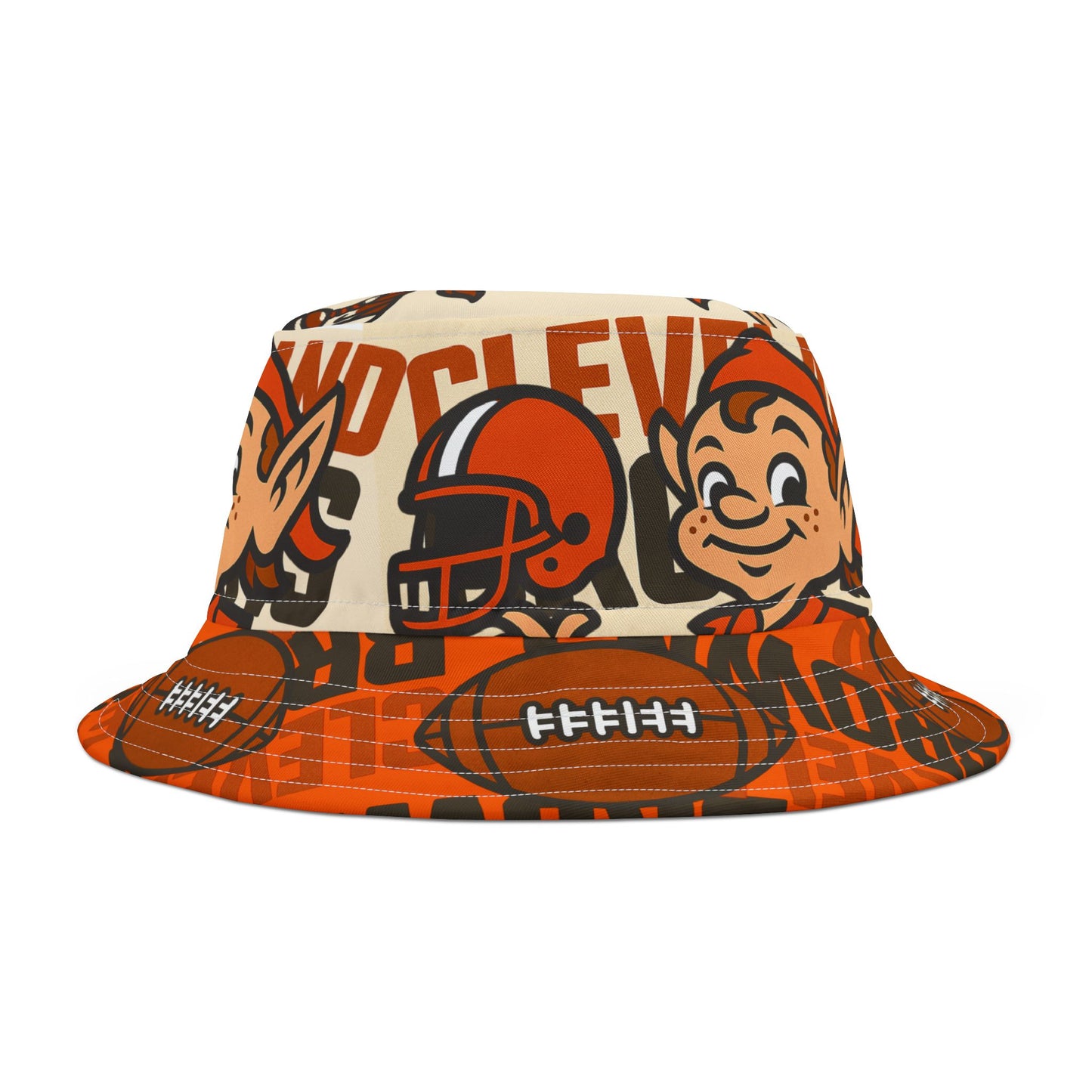 Cleveland Brown Football Bucket Hat Team Fan Gift