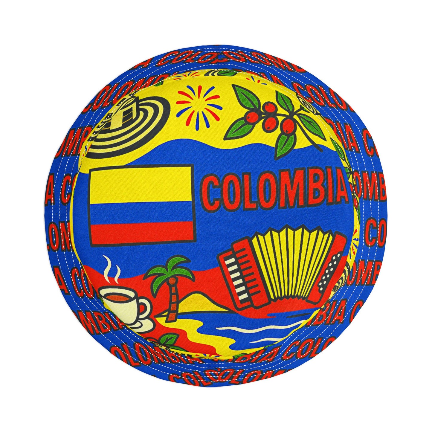 Columbia Bucket Hat Gift for Colombian Country