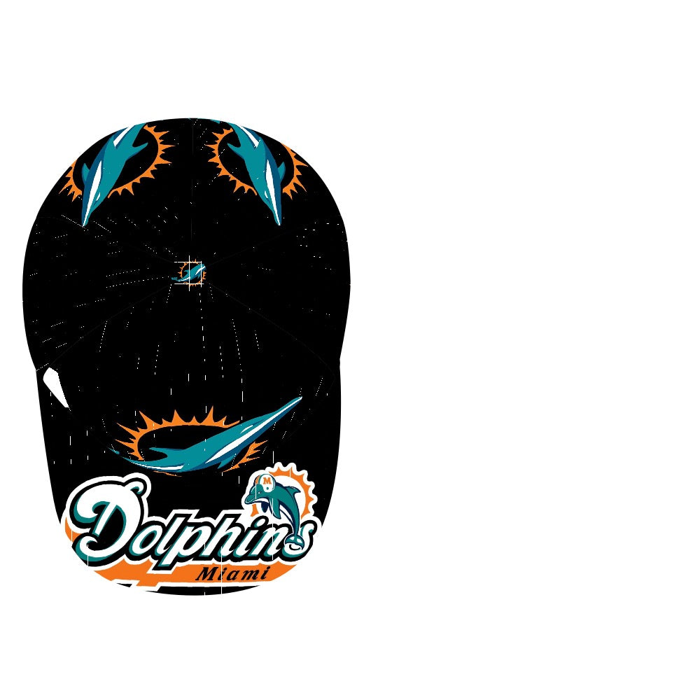 Miami Dolphins Trucker Hat, Miami Dolphins Baseball Cap, Dolphins Hat, Football Fan Gift