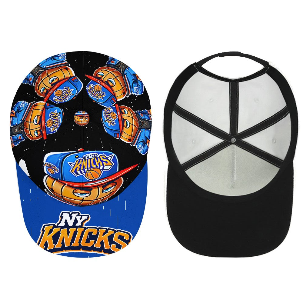 New York Knicks Basketball Cap Trucker Hat, Knicks Fan Baseball Hat
