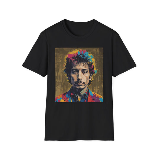 Bob Dillan Unisex T-Shirt Newest Musician Artist 1979’s Retro Vintage Style