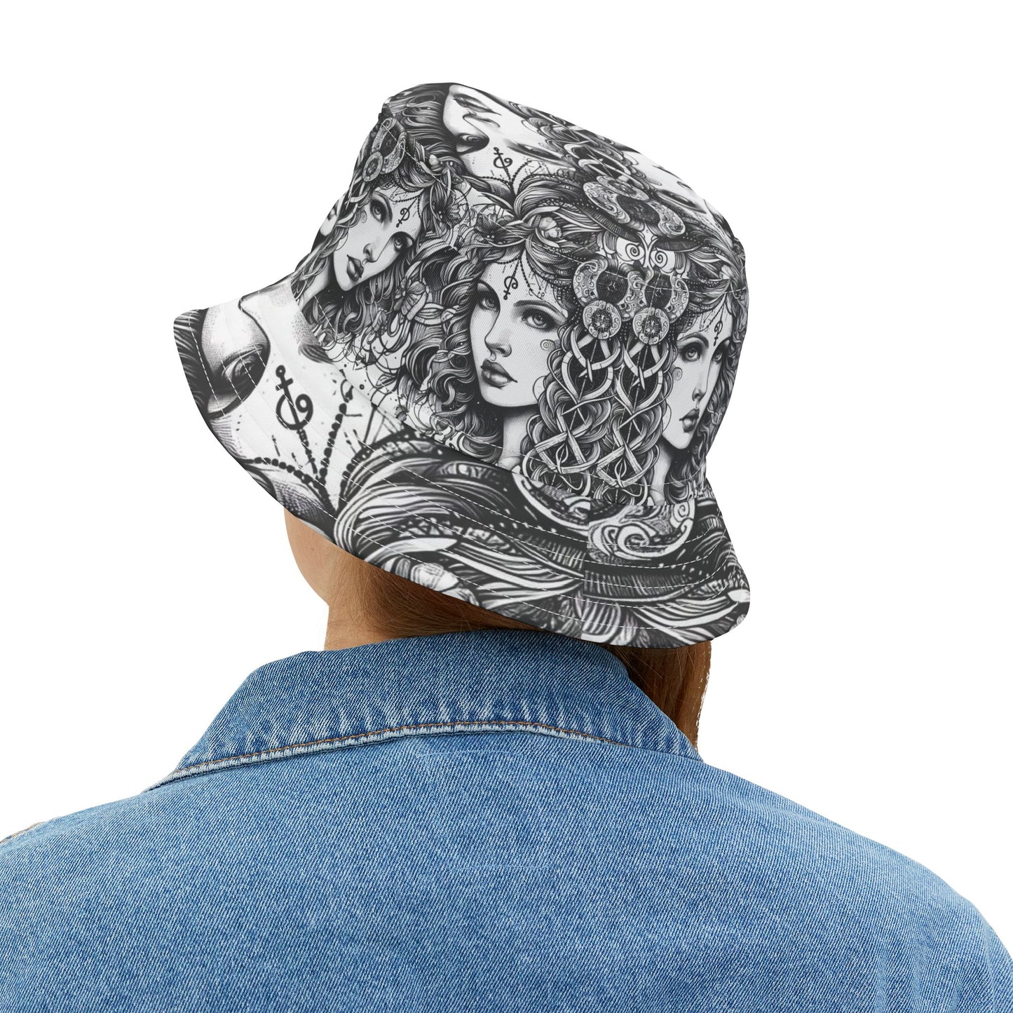 Gemini Bucket Hat Birthday Gift Friend Daughter Sister Unisex
