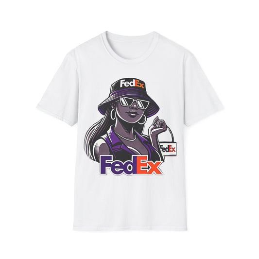 FedEx Woman’s Full Tee Unisex Softstyle T-Shirt