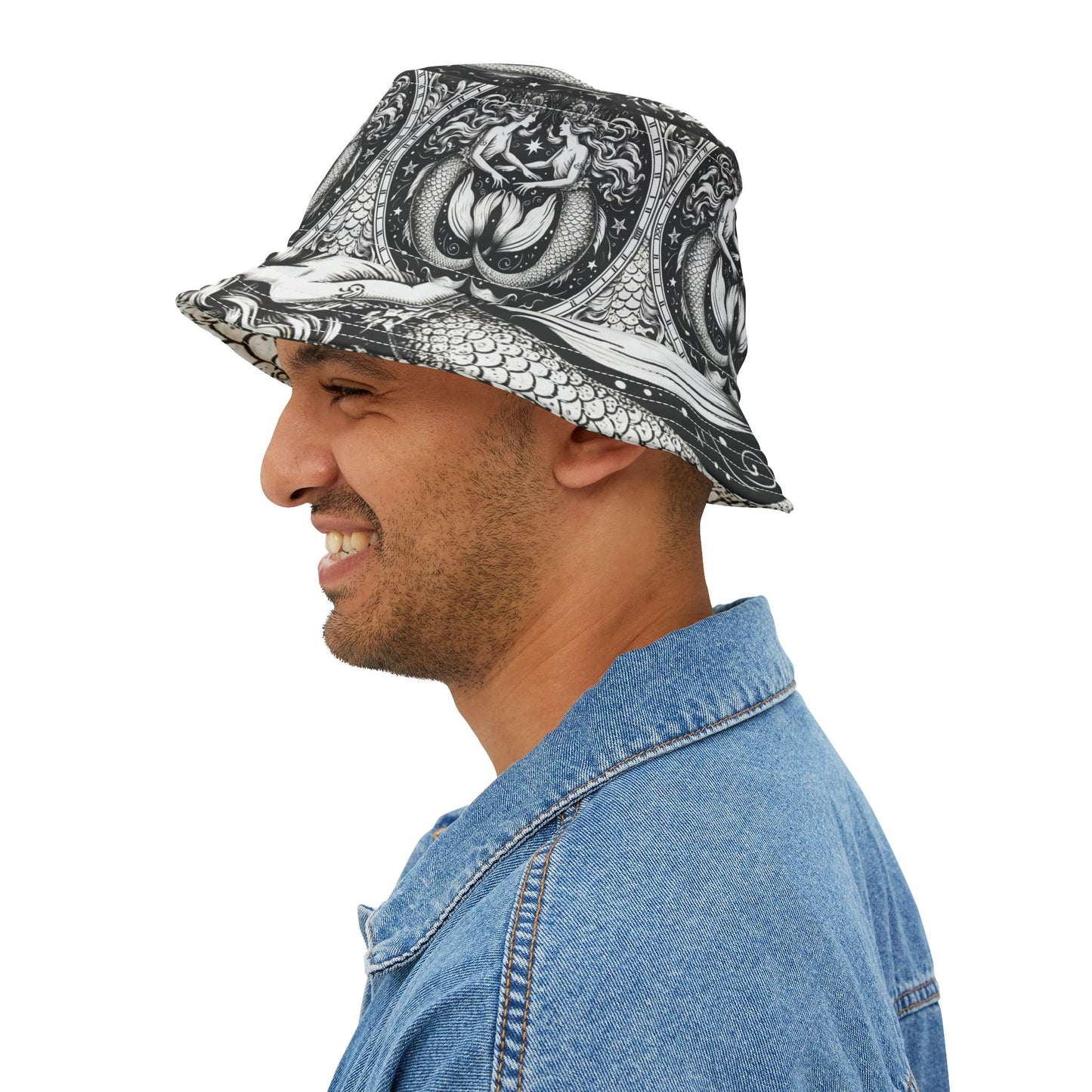 Mermaid Bucket Hat Criptids Fantasy