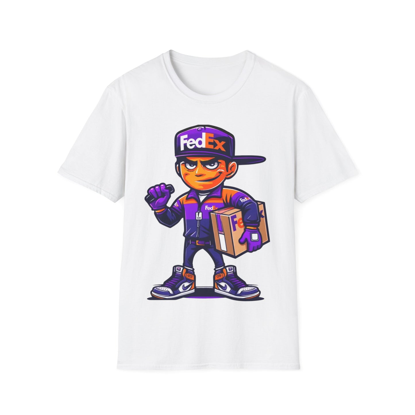FedEx Orange Dude Unisex Softstyle T-Shirt