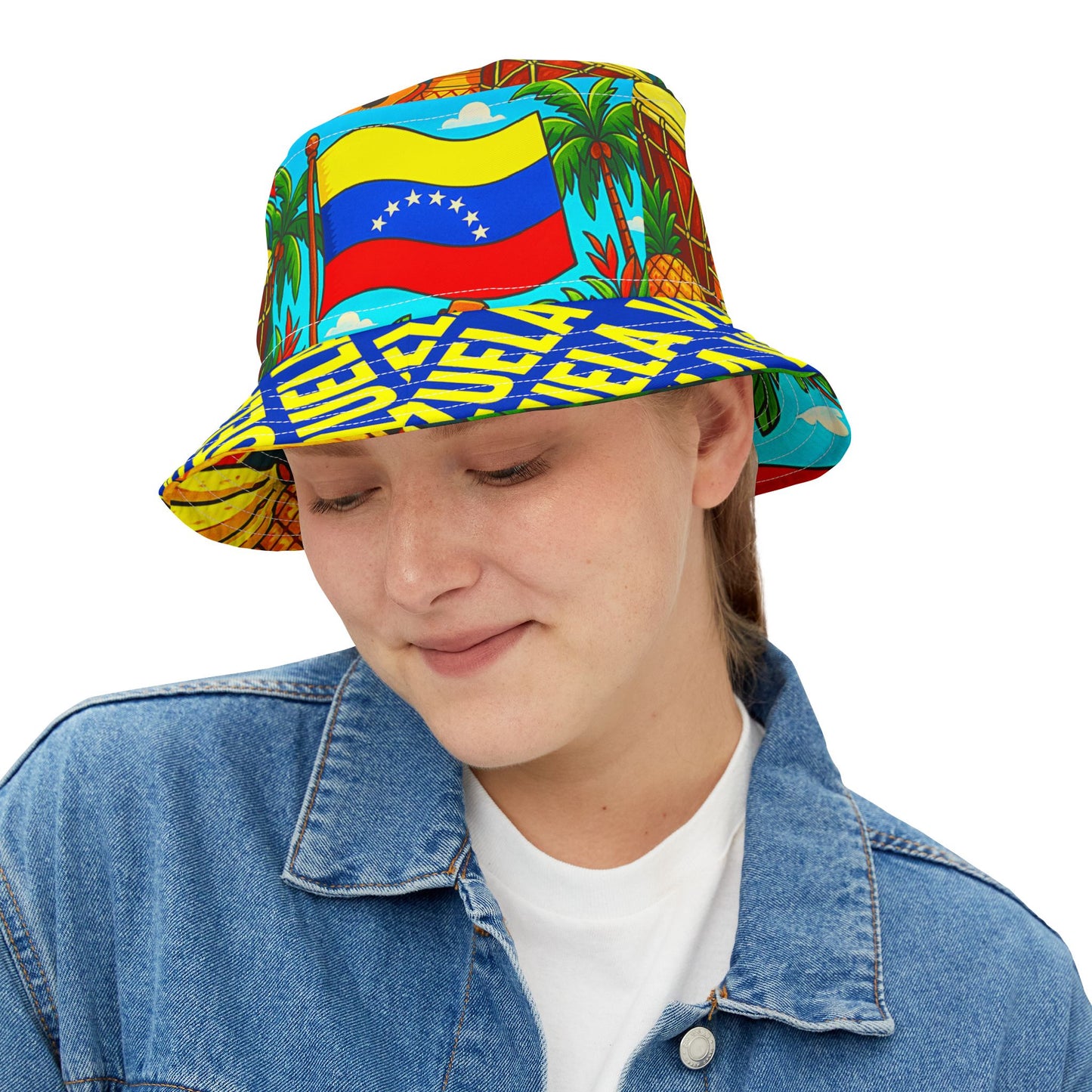 Venezuela Bucket Hat Country