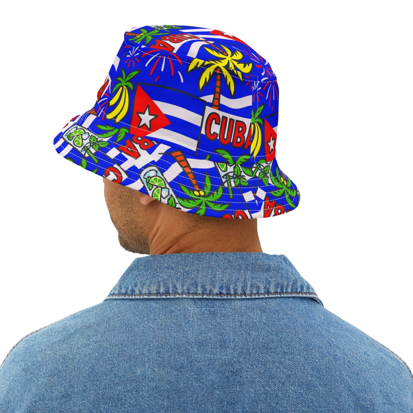 Bucket Hat Cuba Cuban Gift for Him Her Country