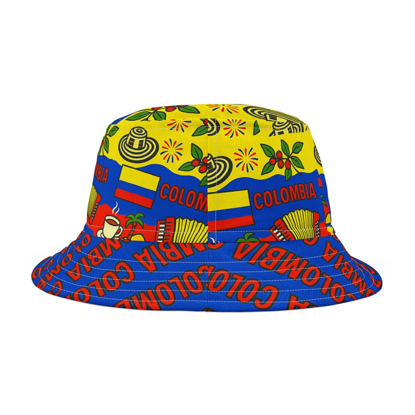 Columbia Bucket Hat Gift for Colombian Country