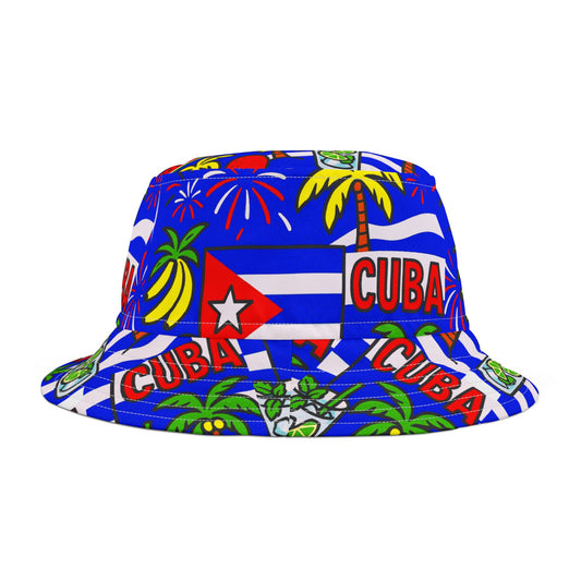 Bucket Hat Cuba Cuban Gift for Him Her Country