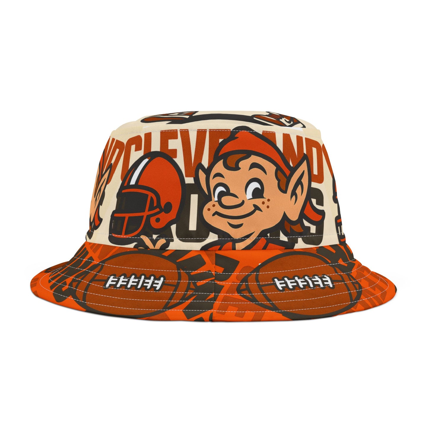 Cleveland Brown Football Bucket Hat Team Fan Gift