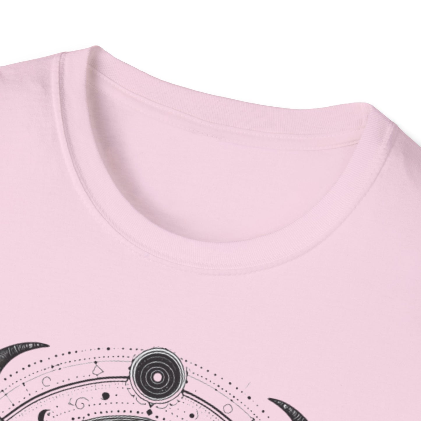 Taurus Zodiac Symbol Unisex T-Shirt - Birthday Gift for Sister Brother Mother Father - Boho Bohemian Style