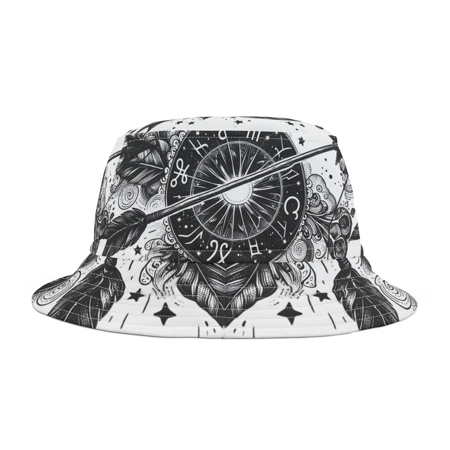 Sagittarius Zodiac Bucket Hat Gift Birthday Friend Sister Daughter