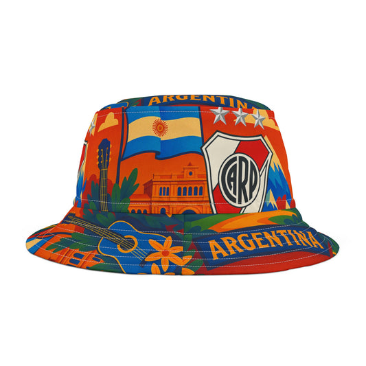 Argentina Bucket Hat Country Gift Vacation Fashion