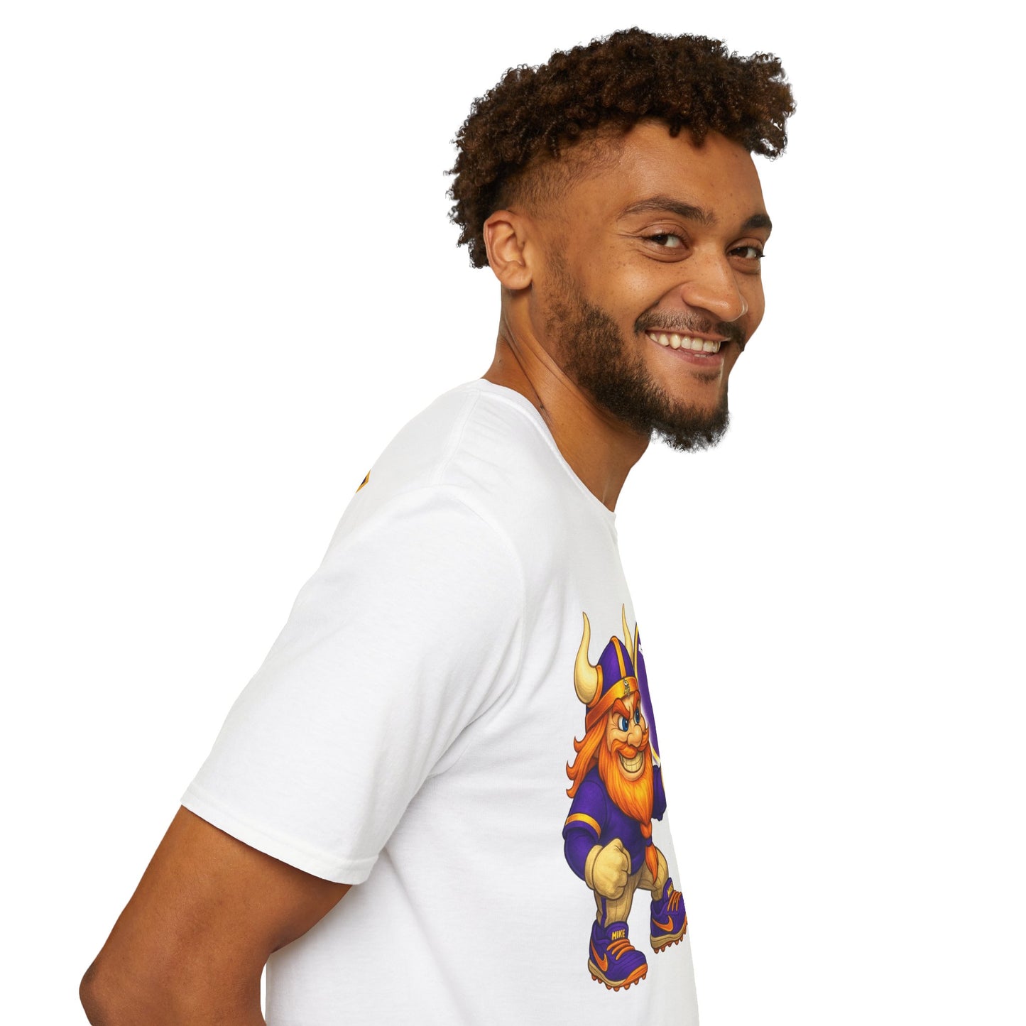 Vikings Football Unisex Softstyle T-Shirt