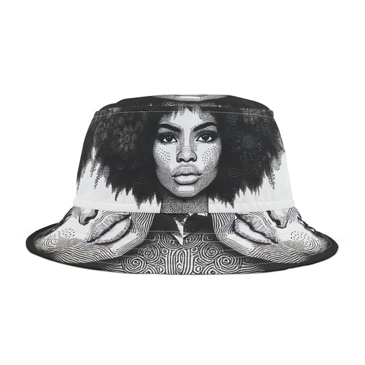 Bucket Hat African American Woman Gift