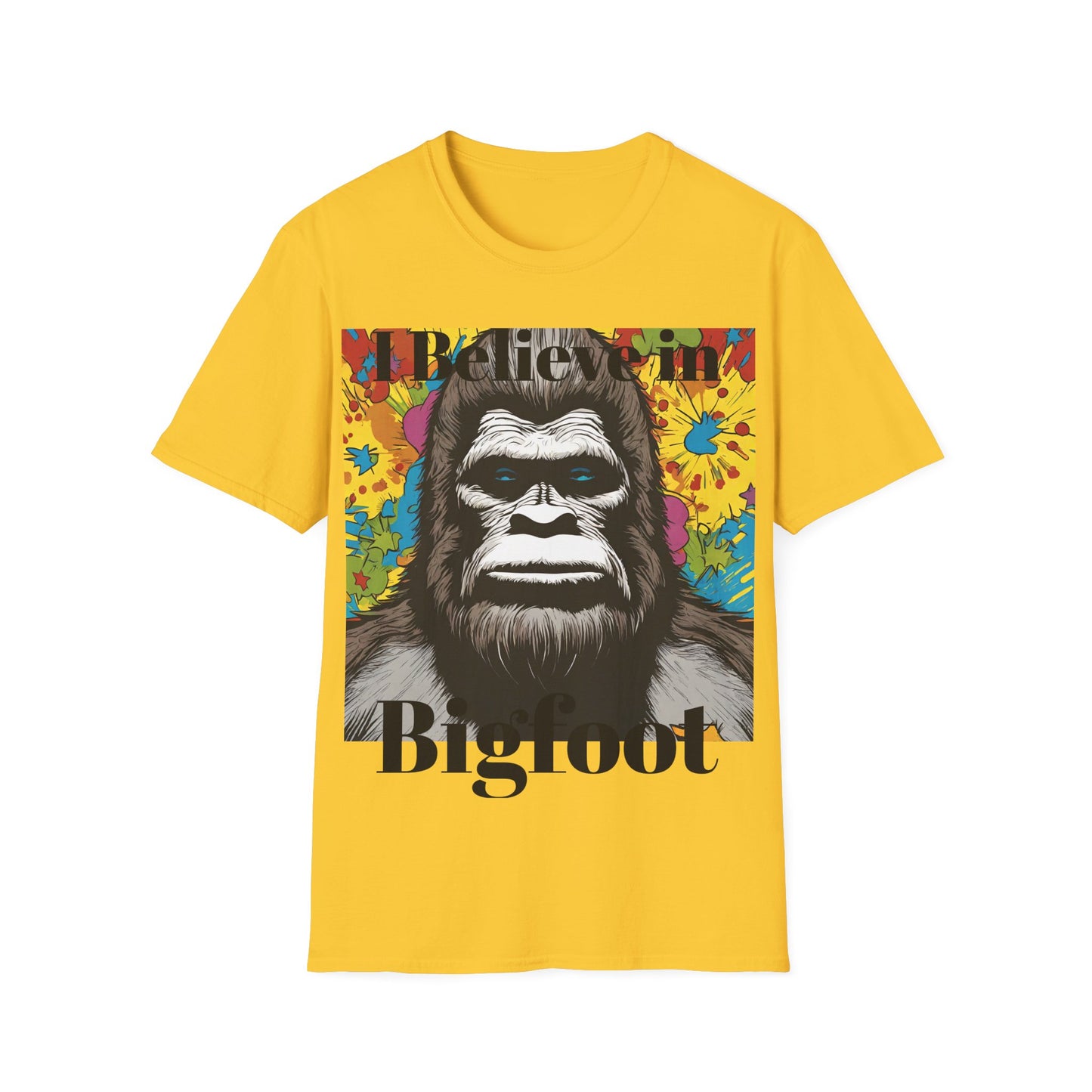 Bigfoot T-shirt Cryptids Sasquatch Yeti Unisex Garment-Dyed men women gift