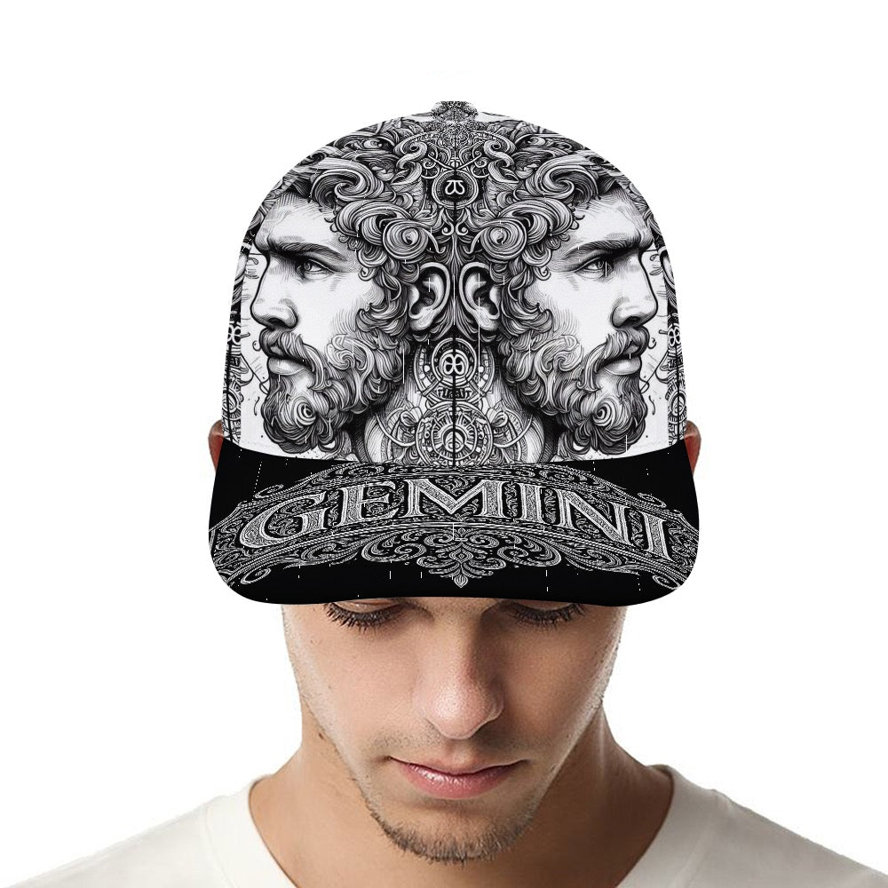 Gemini Zodiac Trucker Hat, Gemini Baseball Cap, Astrology Hat, Gemini Gift