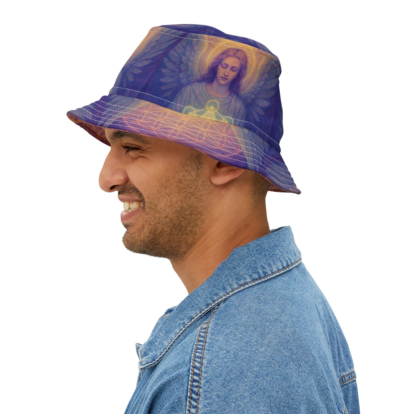 Metatron Angel Bucket Hat (AOP)