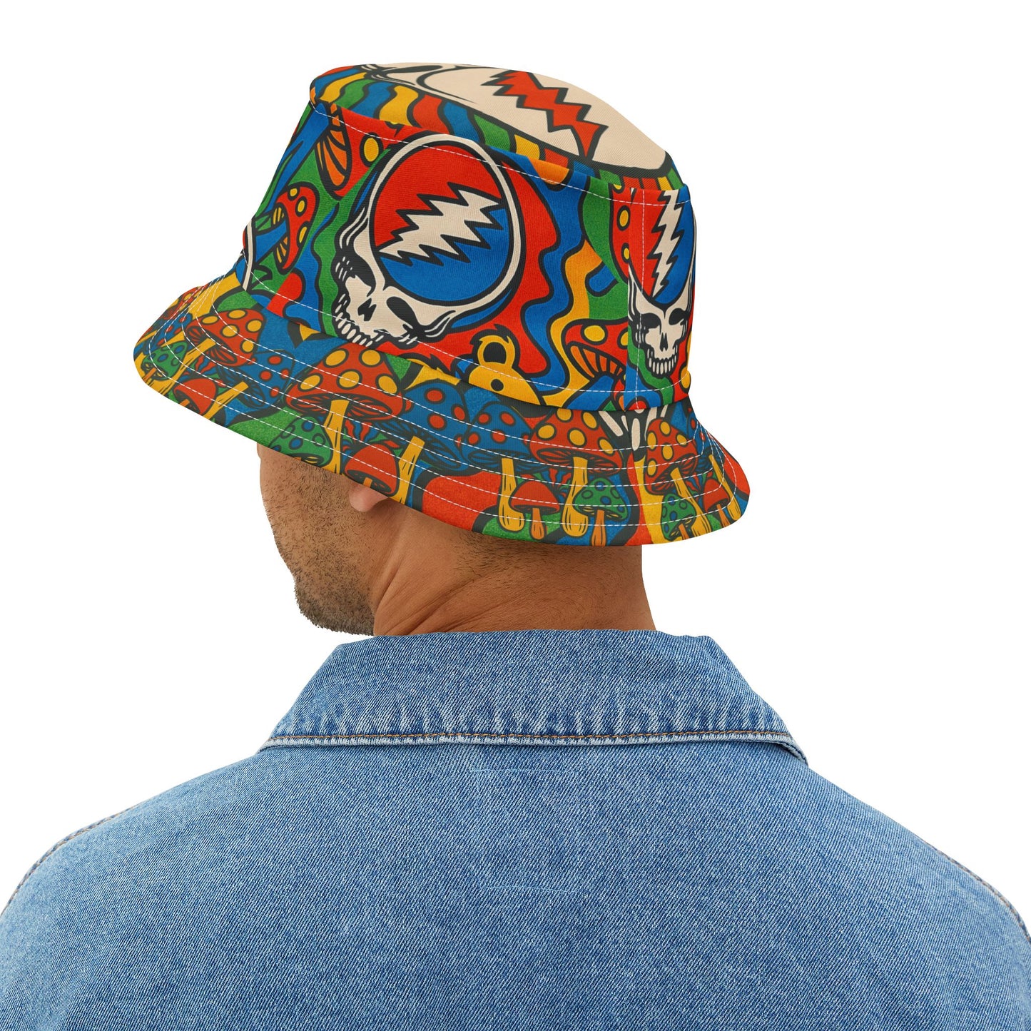 Great Dead Bucket Hat Musician Hippy Gift 1980’s