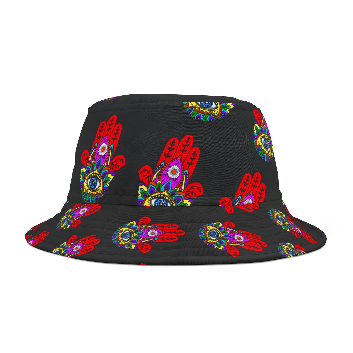 Bucket Hat (AOP) Hamsa Evil Eye Protection Hand of Fatima