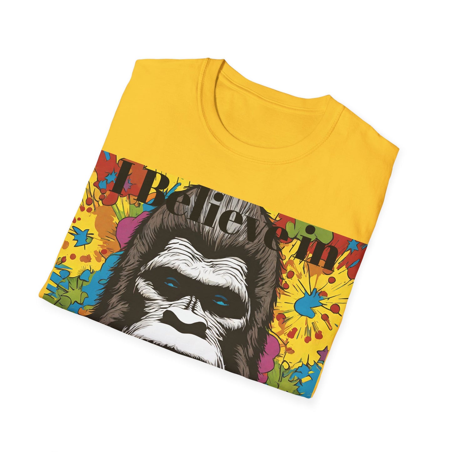 Bigfoot T-shirt Cryptids Sasquatch Yeti Unisex Garment-Dyed men women gift